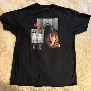 Horror Movie Black Graphic Tee